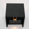 Steinhauer Muro Buiten muurverlichting LED Zwart, 2-lichts