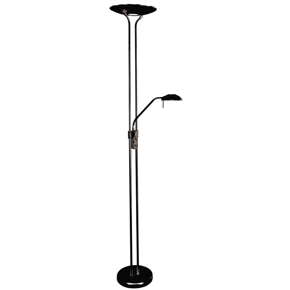 Steinhauer Biron Staande lamp LED Zwart, 2-lichts main product photo