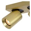 Lucide NIGEL Plafondlamp LED Goud, Messing, 2-lichts