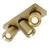 Lucide NIGEL Plafondlamp LED Goud, Messing, 3-lichts