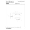 Lucide FLORIS Plafondlamp Goud, Groen, Messing, 1-licht