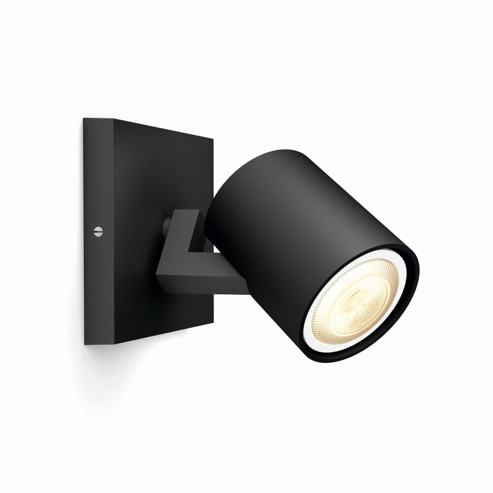 Philips Hue White Ambiance Runner Plafondlamp LED Zwart, 1-licht, Afstandsbediening