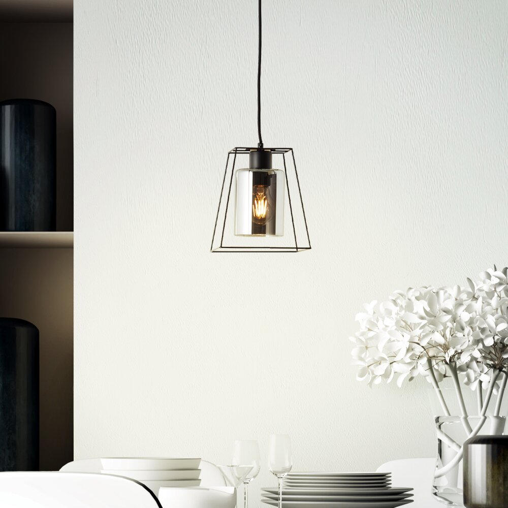 Brilliant Luxor Hanglamp Zwart, 1-licht main product photo