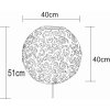 Globo SUNI Solarlamp LED Zilver, 1-licht