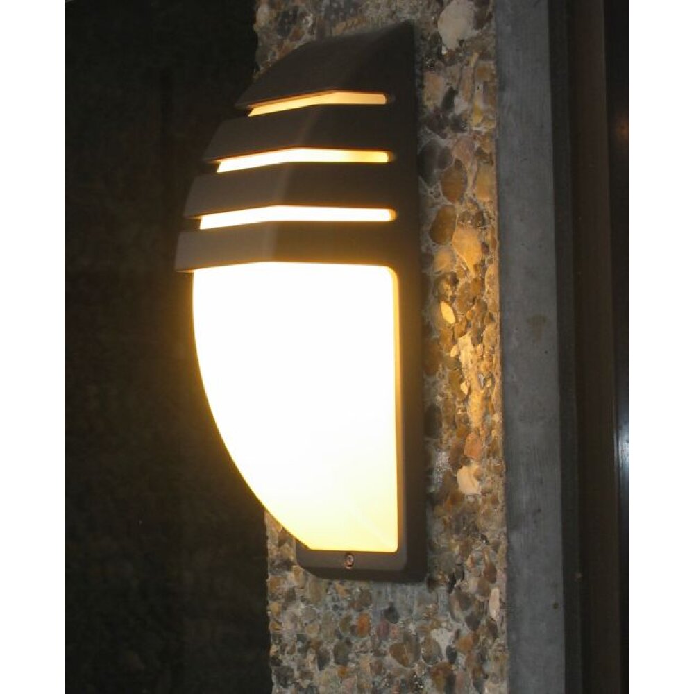 Lutec CITY Buiten muurverlichting Antraciet, 1-licht