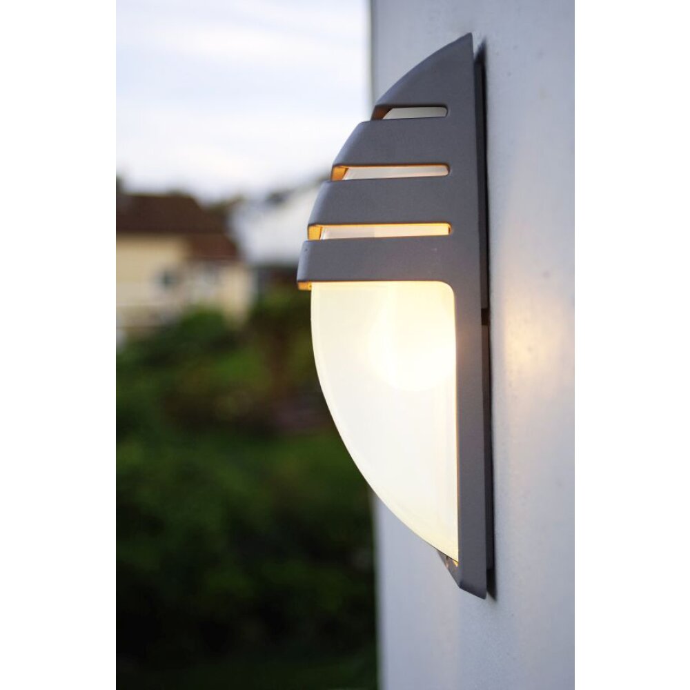 Lutec CITY Buiten muurverlichting Antraciet, 1-licht
