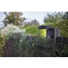 Lutec DISO Buiten muurverlichting LED Antraciet, 1-licht, Bewegingsmelder