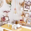 Puestito Hanger Goud, Roze, 1-licht