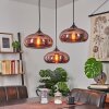 Avonlea Hanglamp Zwart, 3-lichts