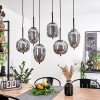 Verbania Hanglamp Zwart, 6-lichts