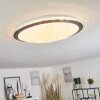 Gorgonta Plafondpaneel LED Wit, 2-lichts, Afstandsbediening, Kleurwisselaar
