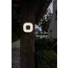 Lutec UBLO Buiten muurverlichting LED Zilver, 1-licht