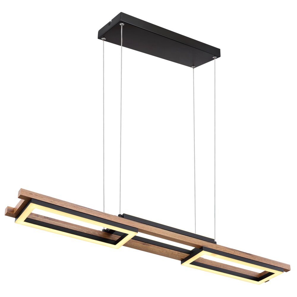 Globo ILLA Hanglamp LED Zwart, 1-licht main product photo