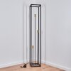 Woden Staande lamp Messing, Zwart, 3-lichts