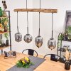 Verbania Hanger Natuurlijke kleuren, Zwart, 4-lichts
