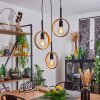 Hickmann Hanglamp Zwart, 3-lichts