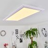 Telsen Plafondpaneel LED Wit, 2-lichts, Afstandsbediening, Kleurwisselaar