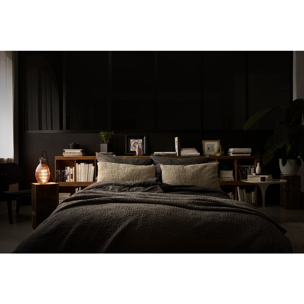 Ledvance 1906 Carved Tafellamp Zwart, 1-licht main product photo