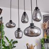 Barnegat Hanglamp Zwart, 5-lichts