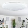 Mixta Plafondpaneel LED Wit, 1-licht, Afstandsbediening, Kleurwisselaar
