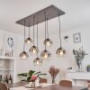 Leissigen Hanglamp Oud zilver, 7-lichts