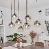 Leissigen Hanglamp Oud zilver, 7-lichts