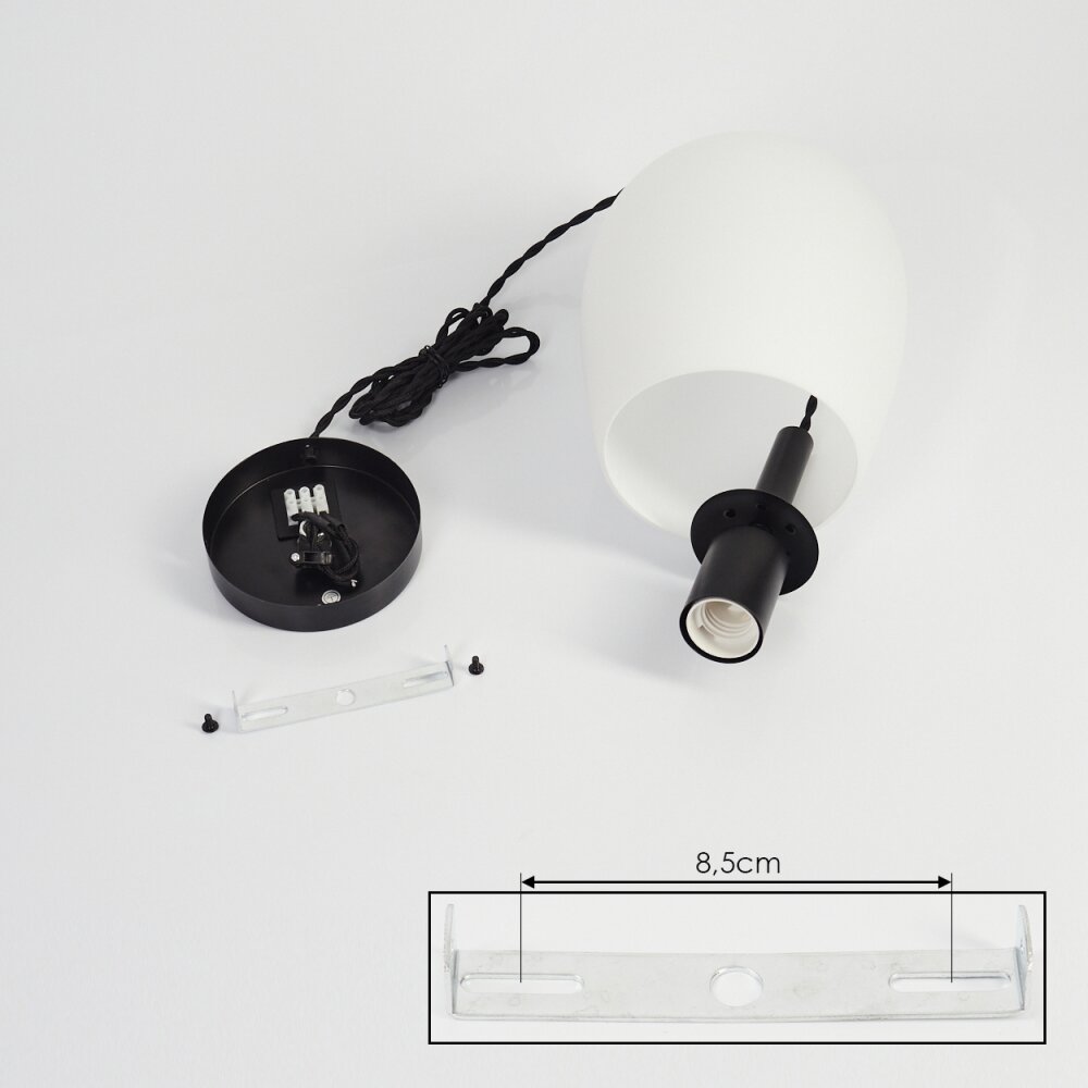 Magnano Hanger Zwart, 1-licht