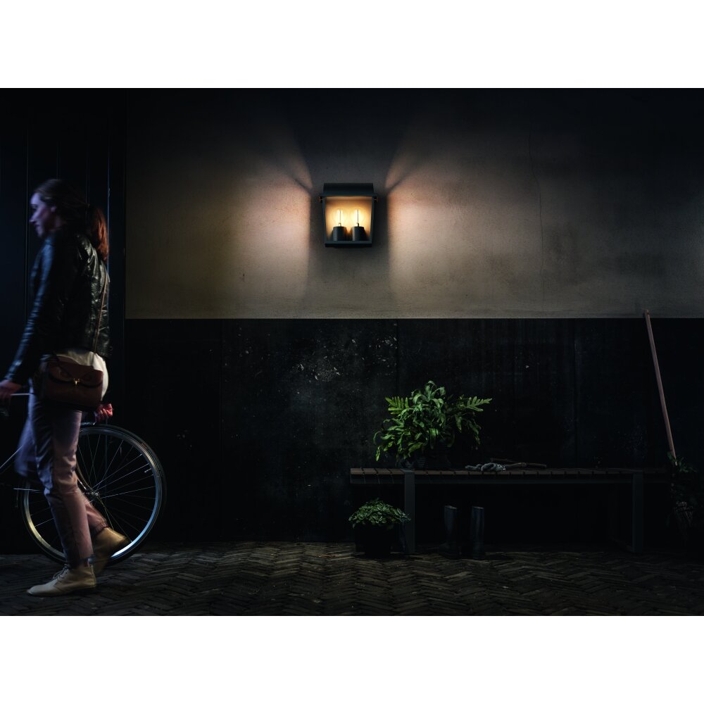 Philips Harvest Buiten muurverlichting Zwart, 2-lichts main product photo