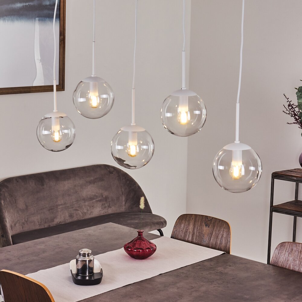 Mesas Hanglamp Wit, 5-lichts main product photo