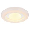 Globo BURRO Plafondlamp LED Wit, 1-licht, Afstandsbediening, Kleurwisselaar