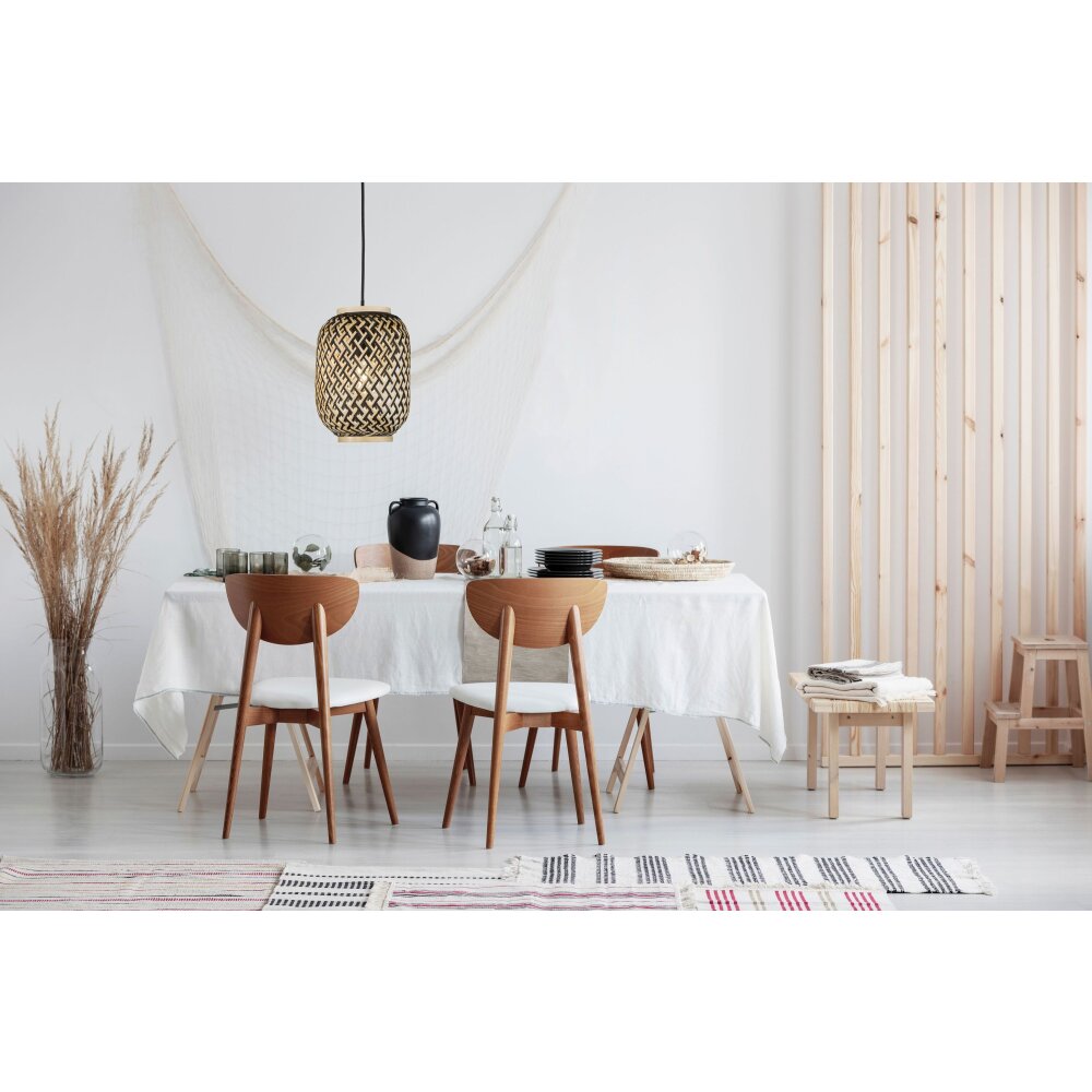 Fischer & Honsel Hummel Hanglamp Zwart, 1-licht main product photo