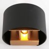 Steinhauer Muro Muurlamp LED Zwart, 1-licht