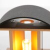 Steinhauer Muro Muurlamp LED Zwart, 1-licht