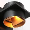 Steinhauer Muro Muurlamp LED Zwart, 1-licht