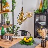 Suardi Hanger Goud, Zwart, 1-licht