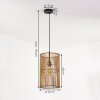 Calchines Hanger Zwart, 1-licht