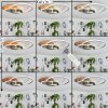 Blandford Plafondlamp LED Natuurlijke kleuren, Nikkel mat, Zilver, 1-licht, Afstandsbediening