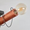 Burruyaco Plafondlamp Grijs, Natuurlijke kleuren, 4-lichts