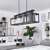 Barracon Hanglamp Zwart, 4-lichts