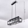 Barracon Hanglamp Zwart, 4-lichts