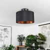 Pattburg Plafondlamp Zwart, 2-lichts