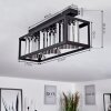 Barracon Plafondlamp Zwart, 3-lichts