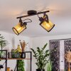 Eglo DELLOW Plafondlamp Zwart, 2-lichts