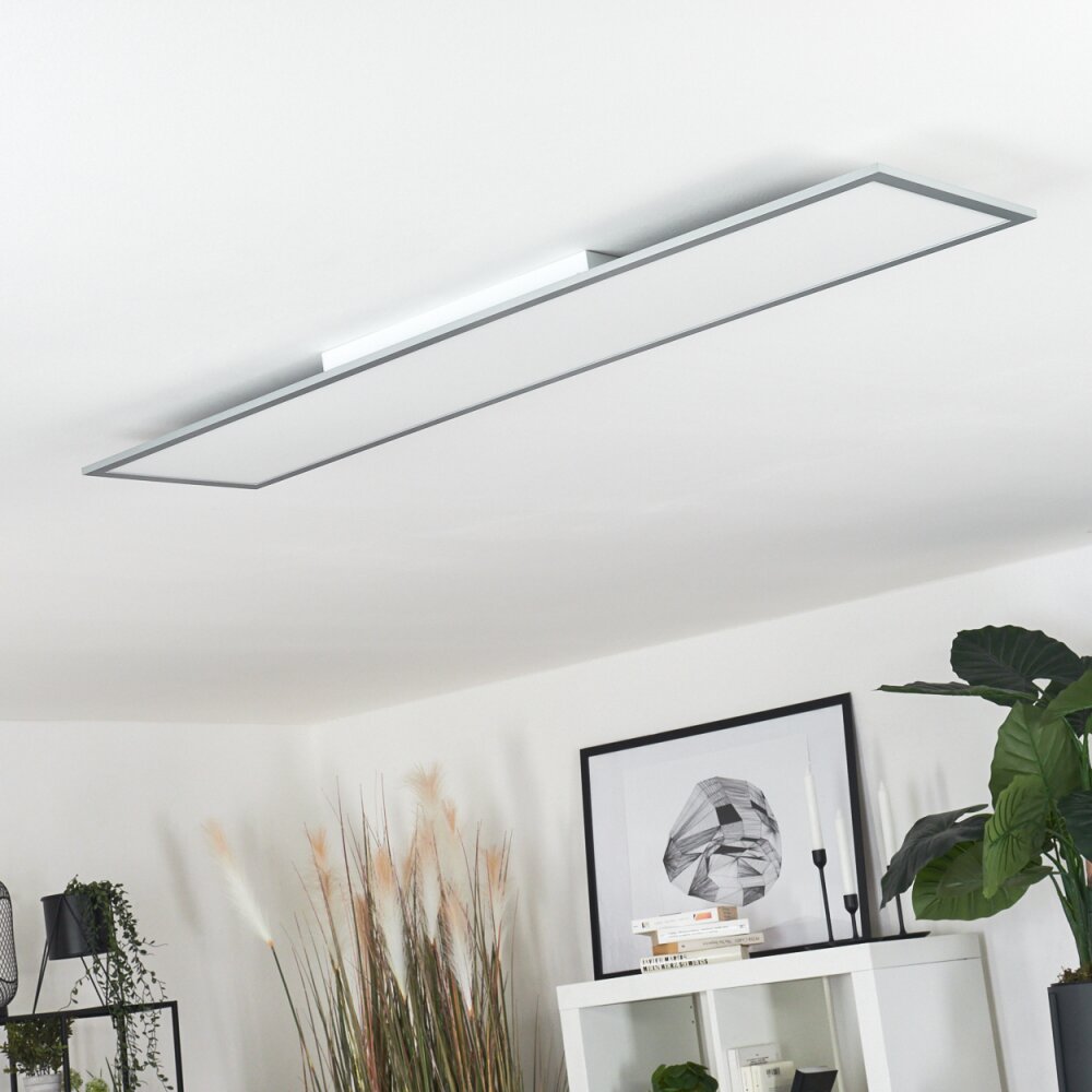 Wilderswil Plafondpaneel LED Wit, 1-licht