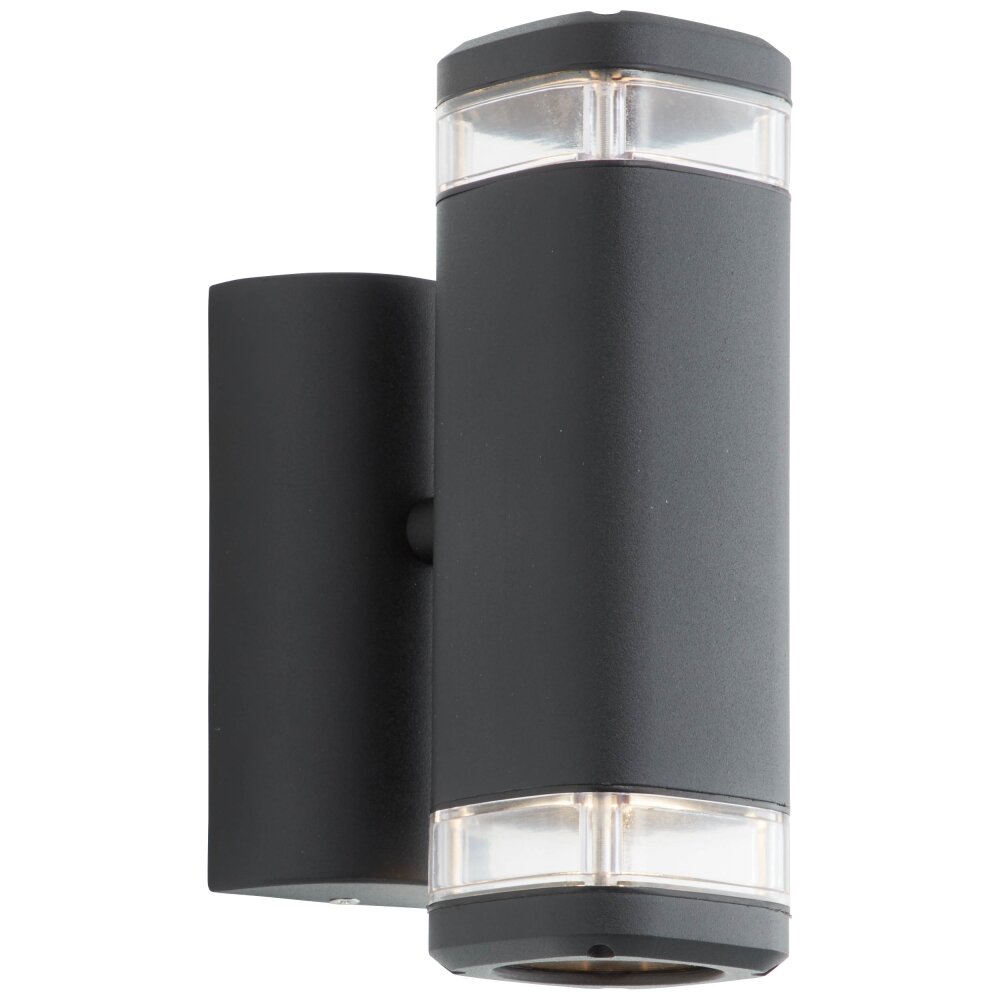 Brilliant Traver Buiten muurverlichting Zwart, 2-lichts main product photo