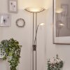 Urama Staande lamp Nikkel mat, 2-lichts
