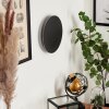 Comallo Muurlamp LED Zwart, Wit, 1-licht