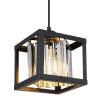 Globo MATHILDE Hanger Zwart, 1-licht
