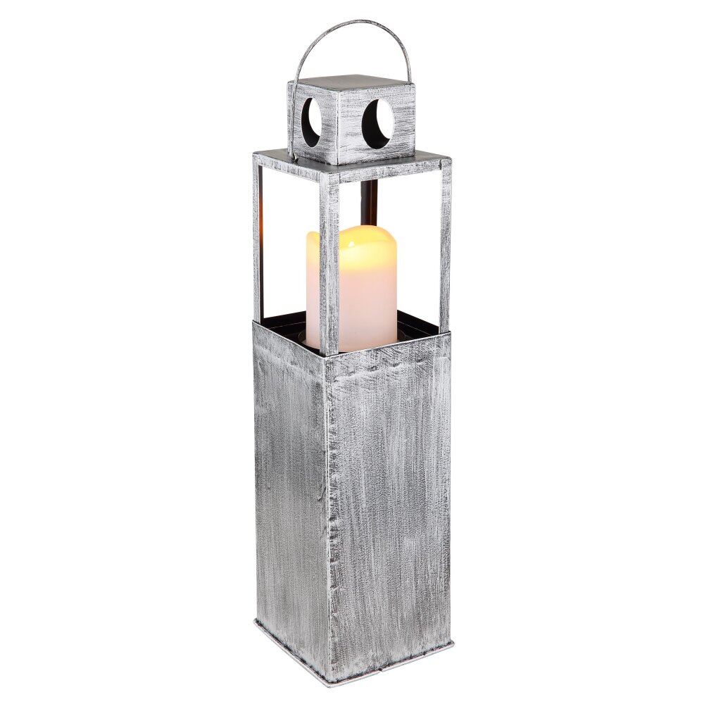 Globo Solarlamp LED Oud zilver, 1-licht main product photo
