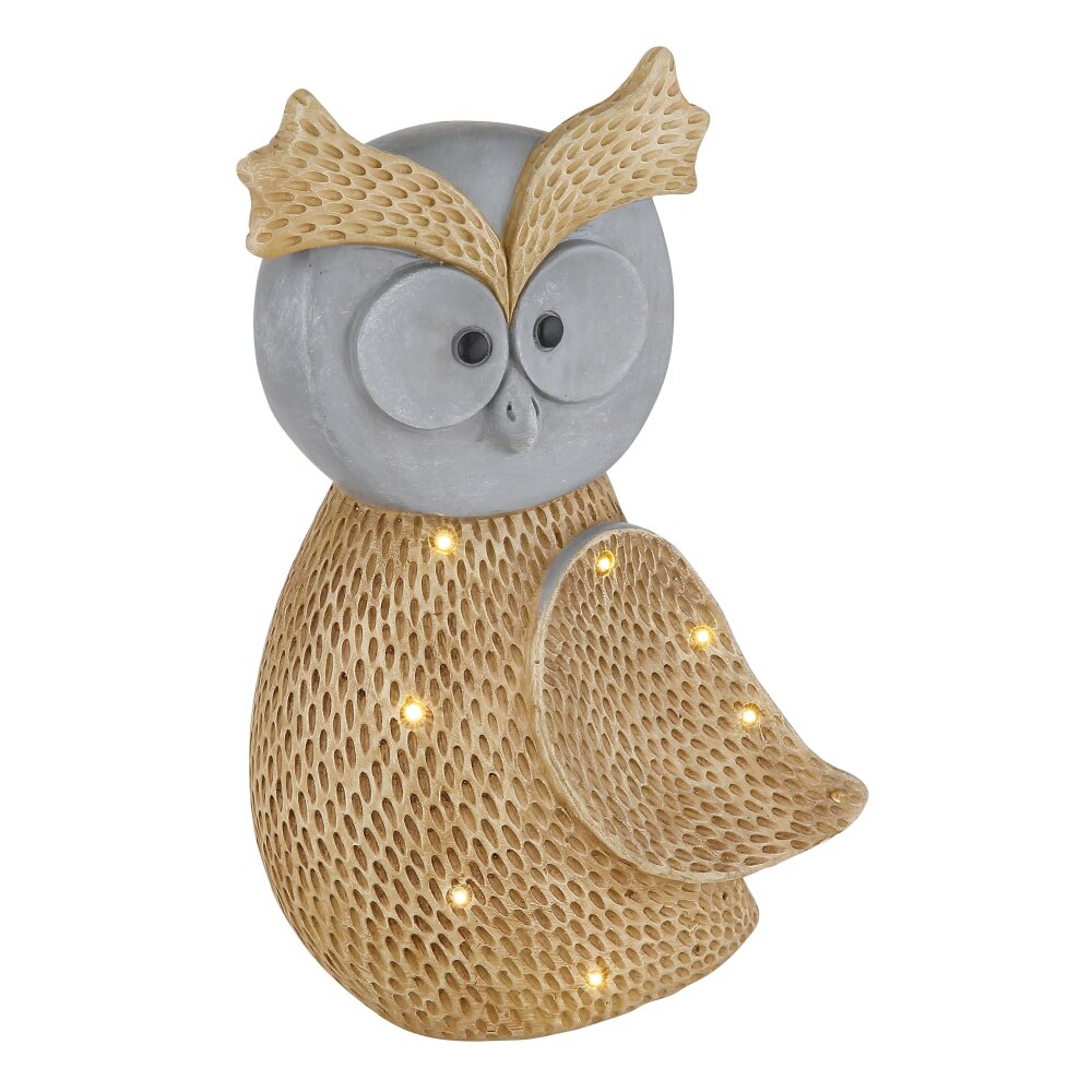 Globo EULE Solarlamp LED Bruin, Grijs, 7-lichts main product photo